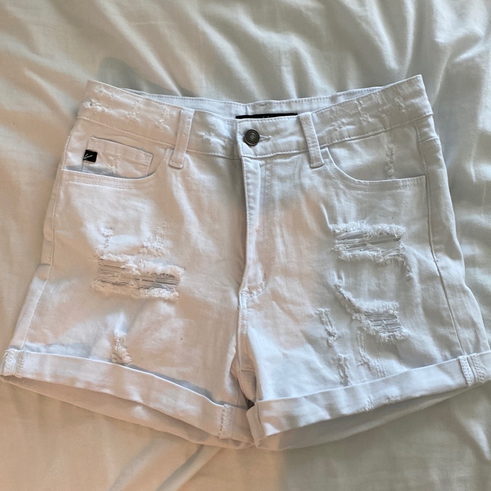 White Shorts